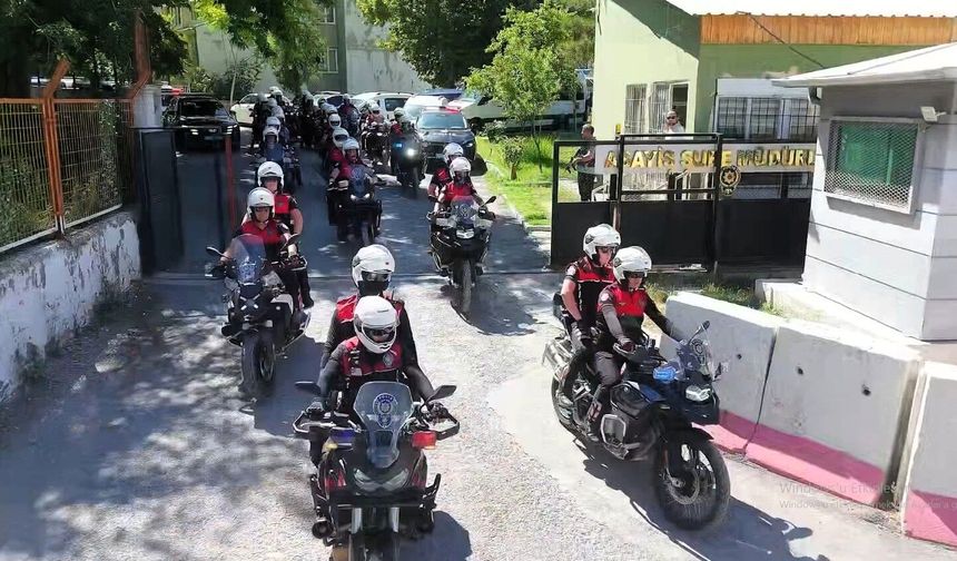 Malatya'da Silah Teşhirine Büyük Operasyon: 56 Şüpheli Yakalandı