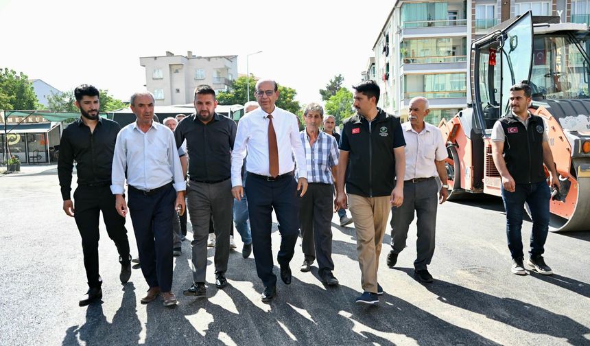 Başkan Geçit 'İlçemizin Geleceğine Sağlam Temeller Atıyoruz'