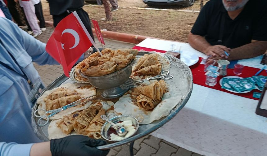 Darende'de Yöresel Lezzetler Yağmur Altında Yarıştı