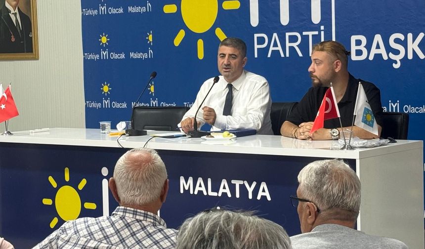 İYİ Parti Malatya'da Yeni İl Yönetimi Belli Oldu