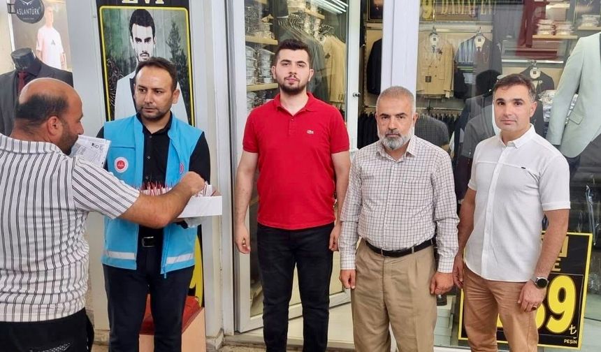 Malatya'da Esnafa Mevlid-i Nebi Ziyareti