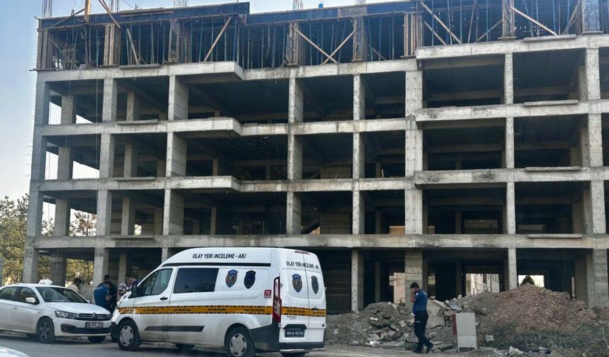 Malatya'da İnşaatta İş Kazası: İşçi Yüksekten Düştü