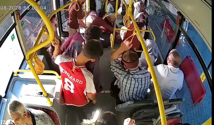 Malatya'da Otobüste Sağlık Alarmı
