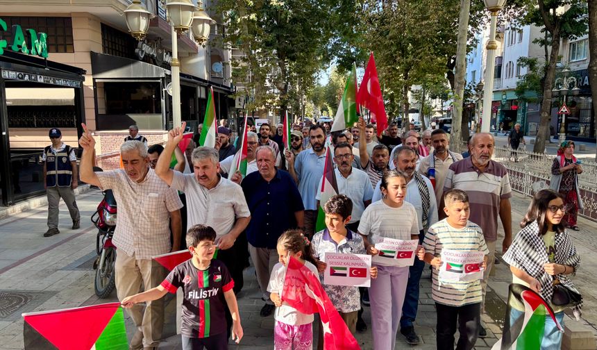 Malatya'dan Gazze İçin 'İnsanlığın Sesi' Yükseldi