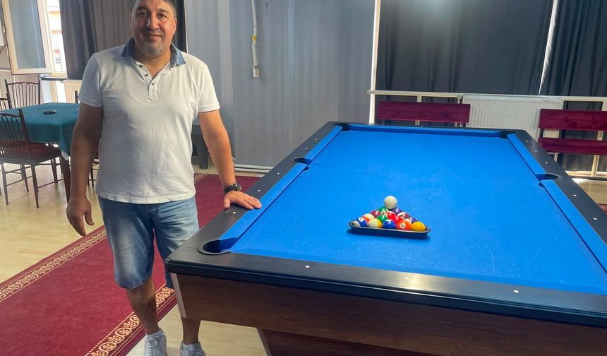 Milli Bilardocudan Malatya'ya Spor Yatırımı