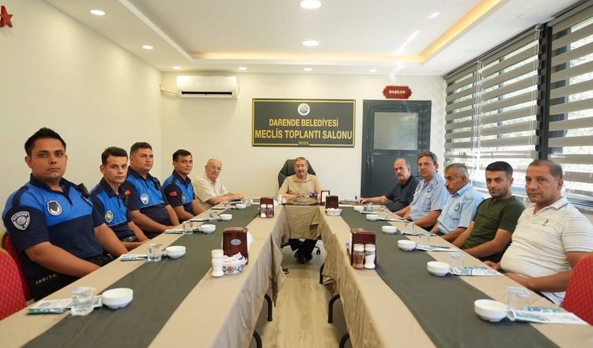 Başkan Bozkurt Zabıta Personeliyle Bir Araya Geldi