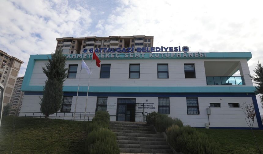 Battalgazi Belediyesinden Sınava Hazırlanan Öğrencilere Kütüphane Desteği