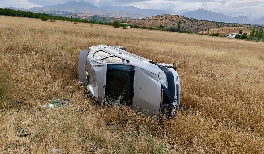 Doğanşehir'de İki Ayrı Trafik Kazası: 4 Yaralı
