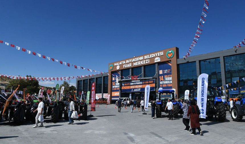 Malatya Tarım Fuarı 7 Yıl Sonra Yeniden Kapılarını Açtı