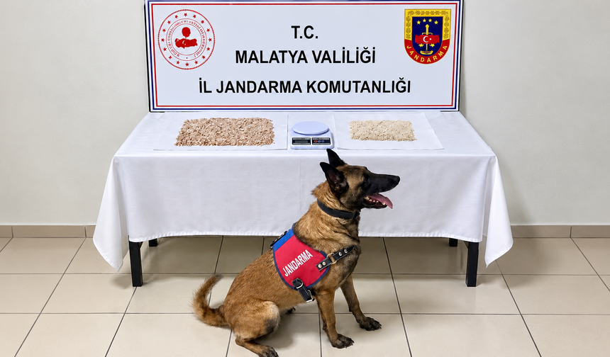 Malatya'da 1 Kilo Metamfetamin Ele Geçirildi
