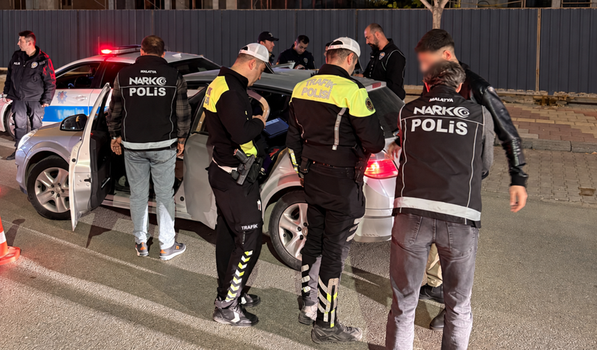 Malatya'da 24 Saatlik Güvenlik Çemberi: 27 Kişi Yakalandı