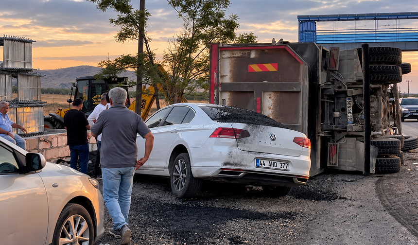 Malatya'da Mesai Çıkışı Feci Kaza: Adliye Katibine Kamyon Çarptı