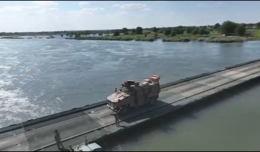 Malatya'daki 2'nci Ordu'dan Suriye'de Kritik Köprü Faaliyeti