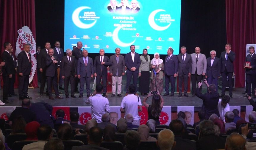 MHP Malatya'da Şengönül Güven Tazeledi