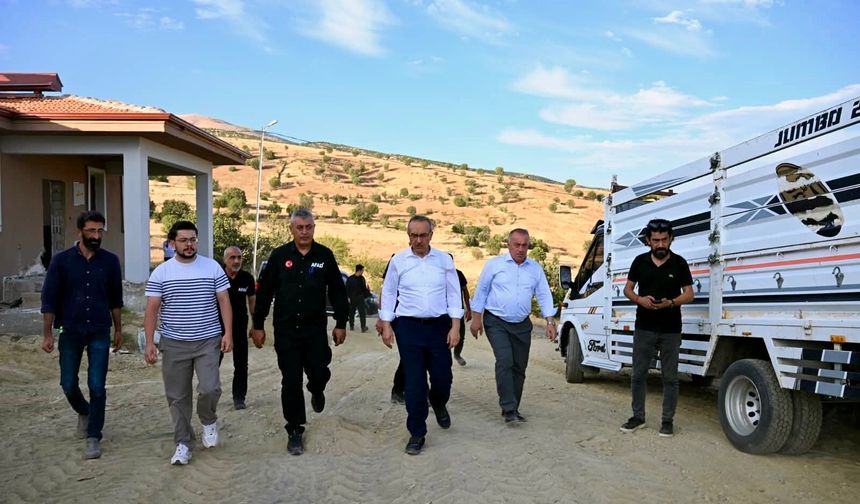 Vali Yavuz Doğanyol'daki Yatırımları Yerinde İnceledi