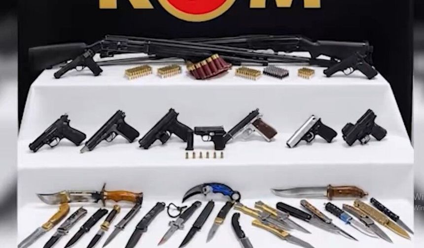 58 İlde Suç Örgütlerine Operasyon: 348 Gözaltı