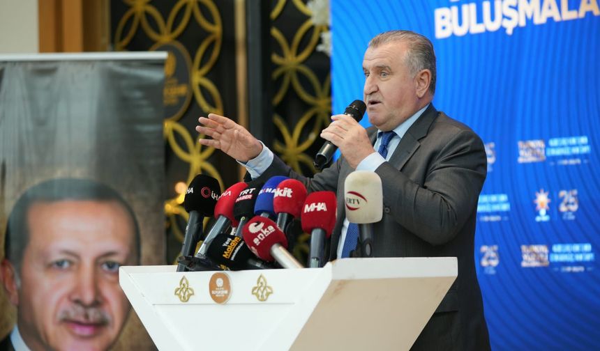 Bakan Bak: 'Malatya'ya Borcumuzu Ödeyeceğiz, Hizmet Etmeye Devam Edeceğiz'