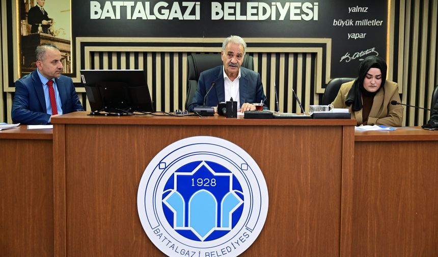 Battalgazi Belediye Meclisi'nde Bütçe Görüşmeleri Sürüyor