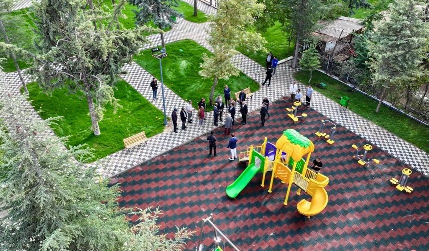 Cemal Gürsel Mahallesi'ndeki Park Yenilendi