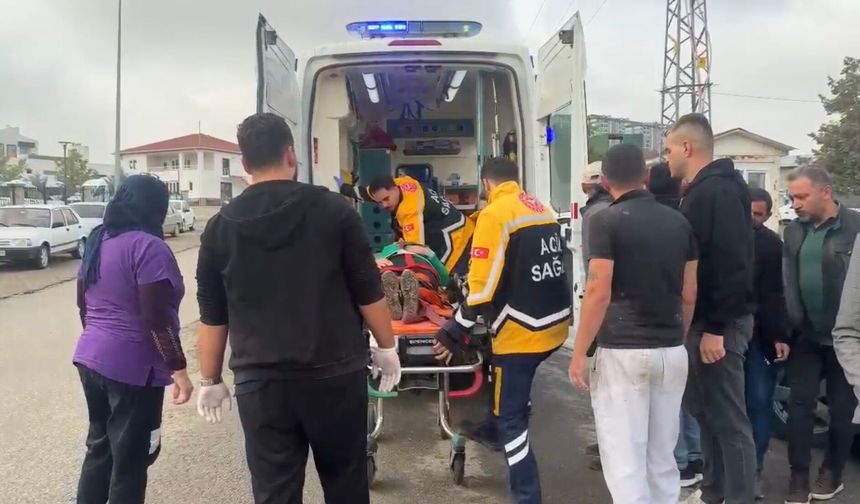 Doğanşehir'de Minibüsten İnen Yayaya Otomobil Çarptı