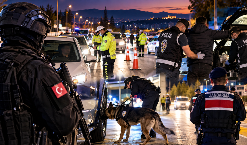 Malatya'da 24 Saatlik Asayiş Bilançosu: 16 Bin 913 Kişi Sorgulandı