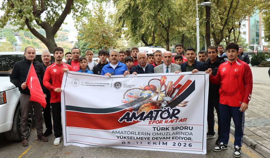 Malatya'da Amatör Spor Haftası Yürüyüşle Başladı