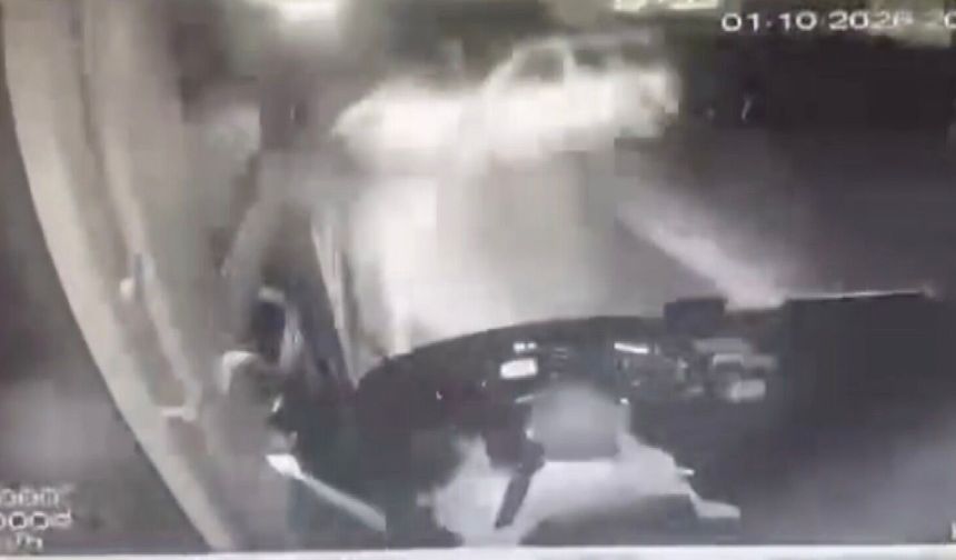 Malatya'da Çiftin Hayatını Kaybettiği Kaza Otobüs Kamerasında