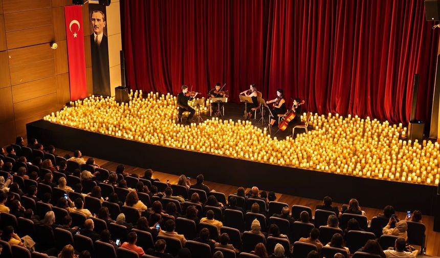 Malatya'da Mum Işığında Müzik Ziyafeti: İki Seans da Doldu