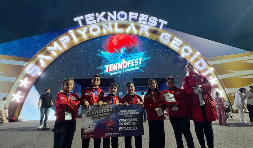 Malatya'dan TEKNOFEST'te Türkiye İkinciliği