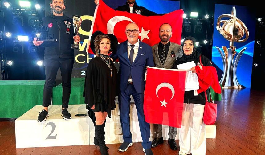 Türk Kuaförlerden Dünya Üçüncülüğü: 38 Ülke Arasında Büyük Başarı